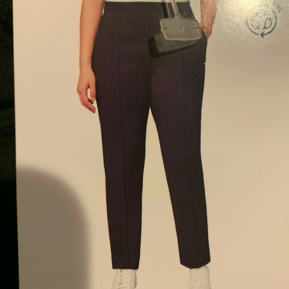 NEW Mondetta Women's Pintuck Straight Leg Pull On Pants Size XL